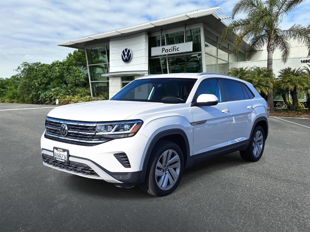 used 2021 Volkswagen Atlas Cross Sport car, priced at $28,000