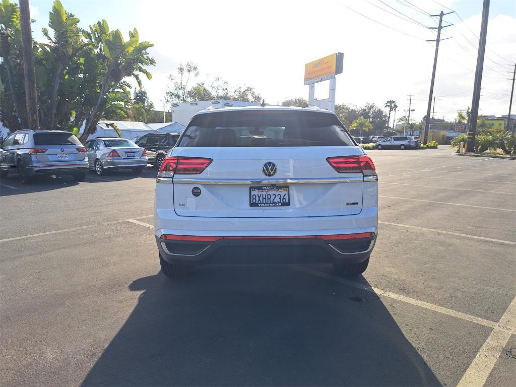 used 2021 Volkswagen Atlas Cross Sport car, priced at $28,000