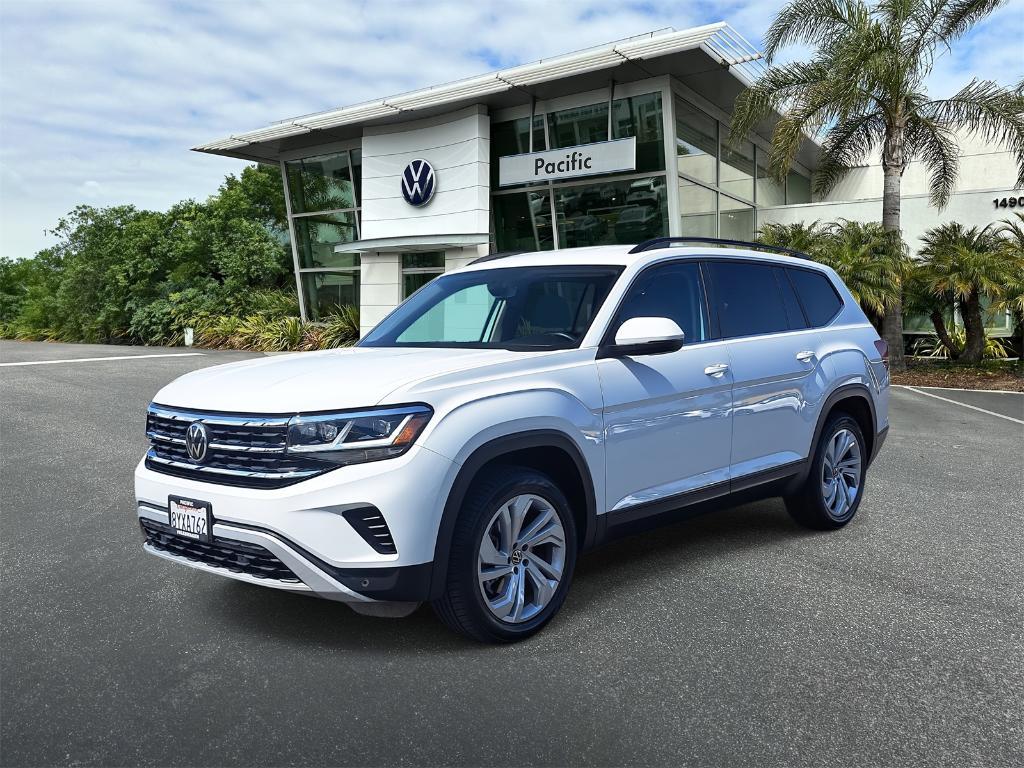 used 2021 Volkswagen Atlas car, priced at $27,510
