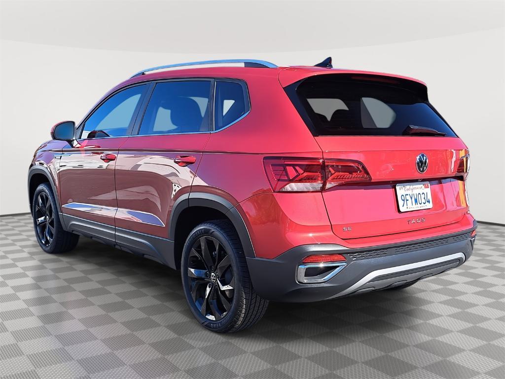 used 2023 Volkswagen Taos car, priced at $19,500