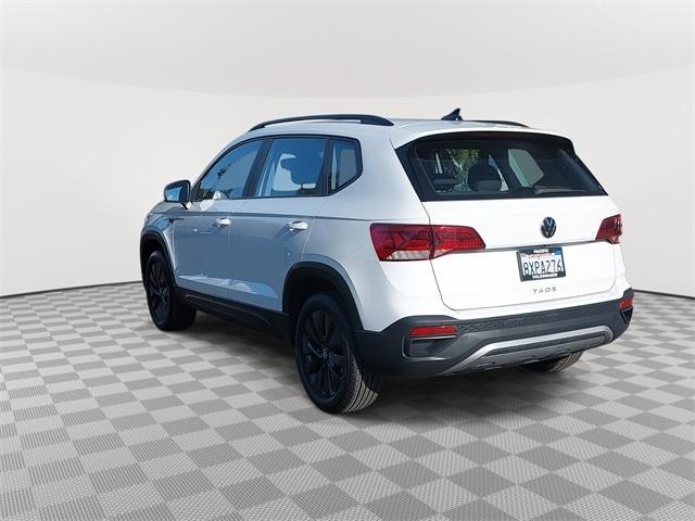 used 2022 Volkswagen Taos car, priced at $18,400