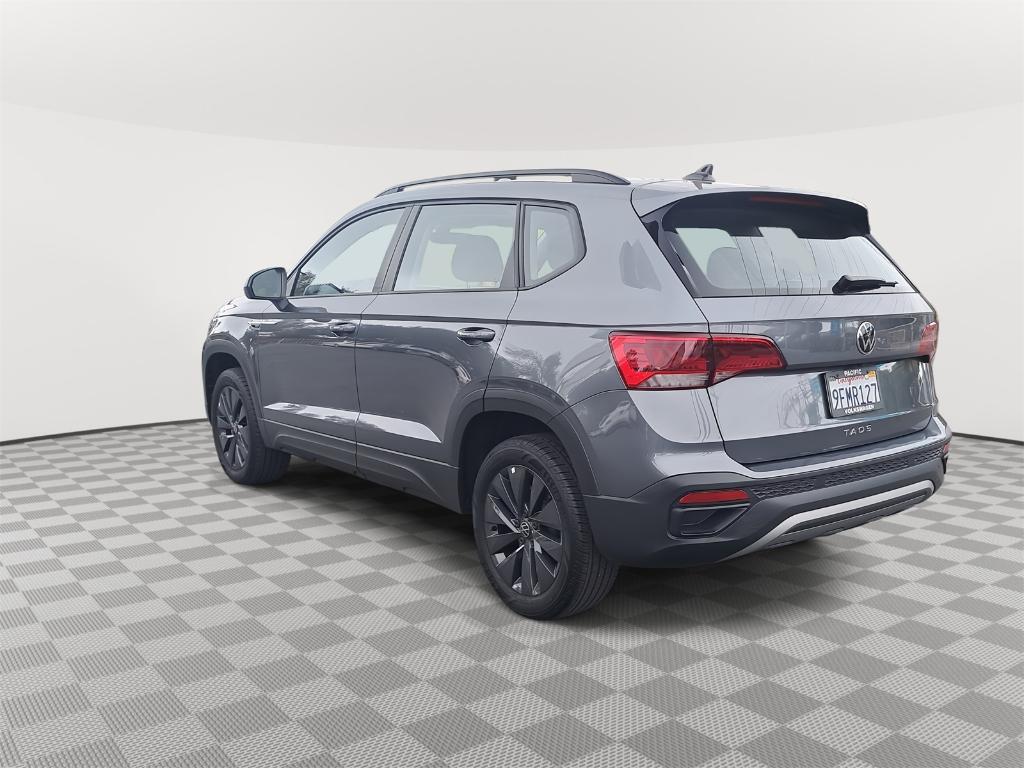 used 2023 Volkswagen Taos car, priced at $22,200