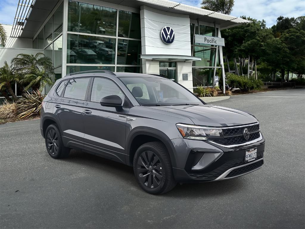used 2023 Volkswagen Taos car, priced at $22,200