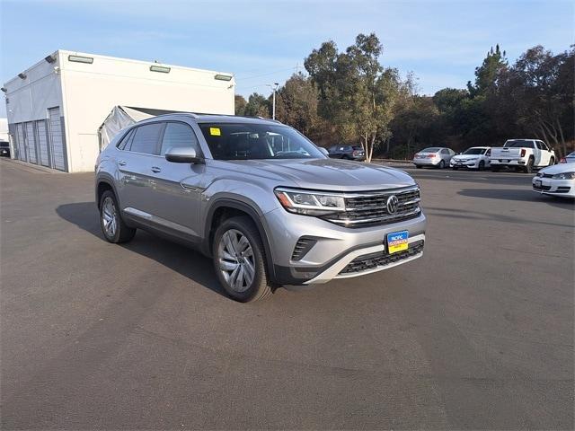 used 2021 Volkswagen Atlas Cross Sport car, priced at $27,680