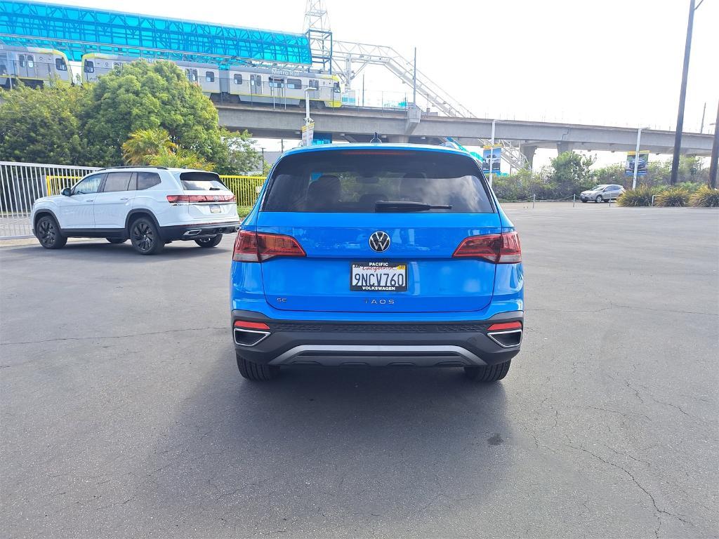 used 2024 Volkswagen Taos car, priced at $24,500