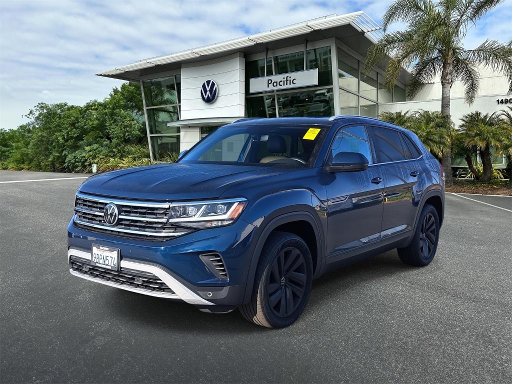 used 2022 Volkswagen Atlas Cross Sport car, priced at $29,000