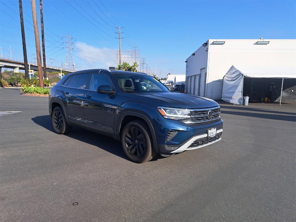 used 2022 Volkswagen Atlas Cross Sport car, priced at $29,000