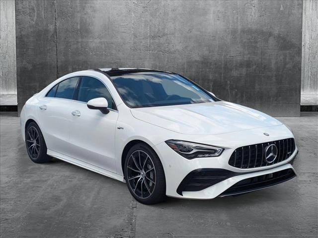 new 2025 Mercedes-Benz AMG CLA 35 car, priced at $57,410