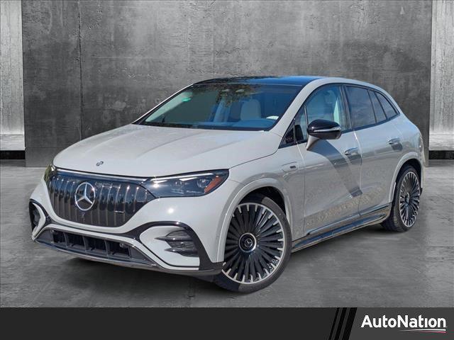 new 2025 Mercedes-Benz AMG EQE car, priced at $125,980