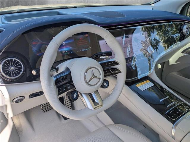 new 2025 Mercedes-Benz AMG EQE car, priced at $125,980