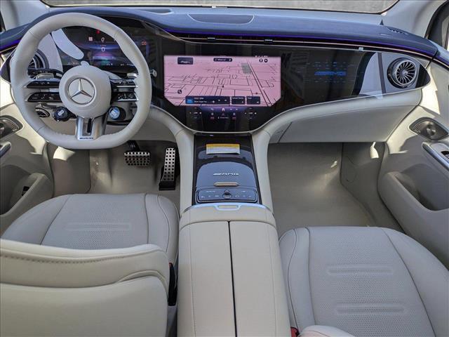 new 2025 Mercedes-Benz AMG EQE car, priced at $125,980