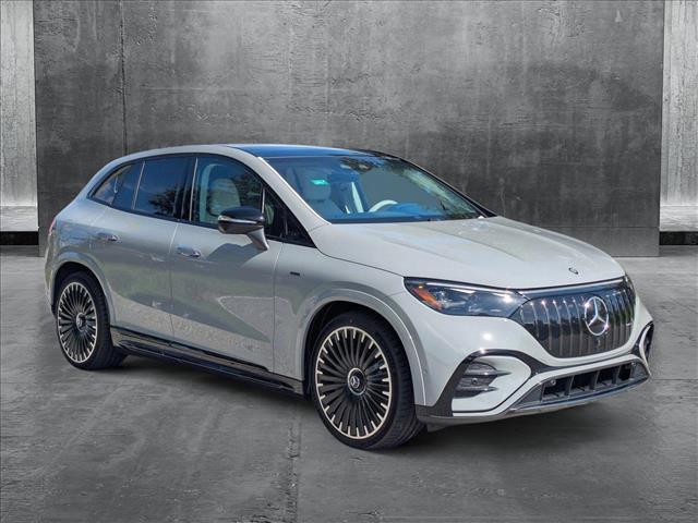 new 2025 Mercedes-Benz AMG EQE car, priced at $125,980