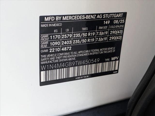 new 2026 Mercedes-Benz GLB 250 car, priced at $50,175