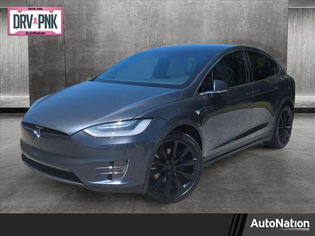 used 2020 Tesla Model X car, priced at $40,995
