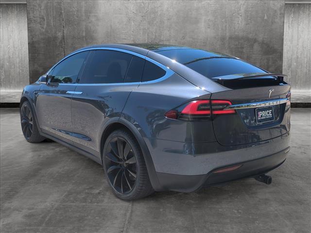 used 2020 Tesla Model X car, priced at $40,595