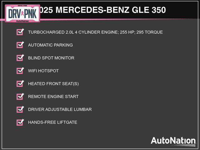 new 2025 Mercedes-Benz GLE 350 car, priced at $70,765