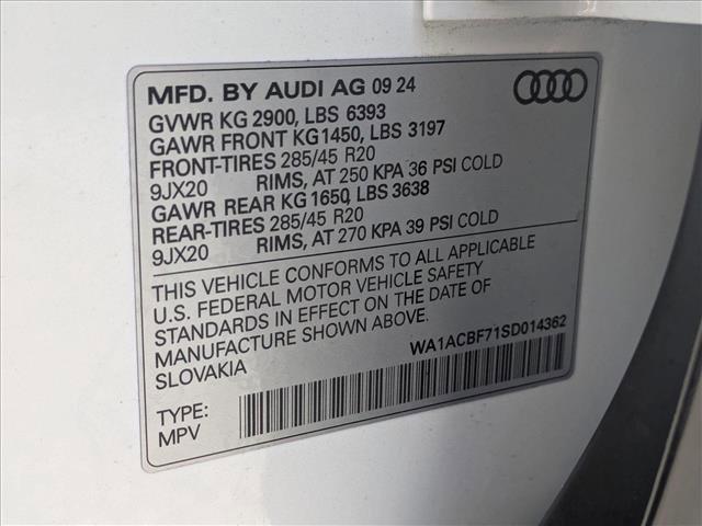 used 2025 Audi Q7 car, priced at $57,779