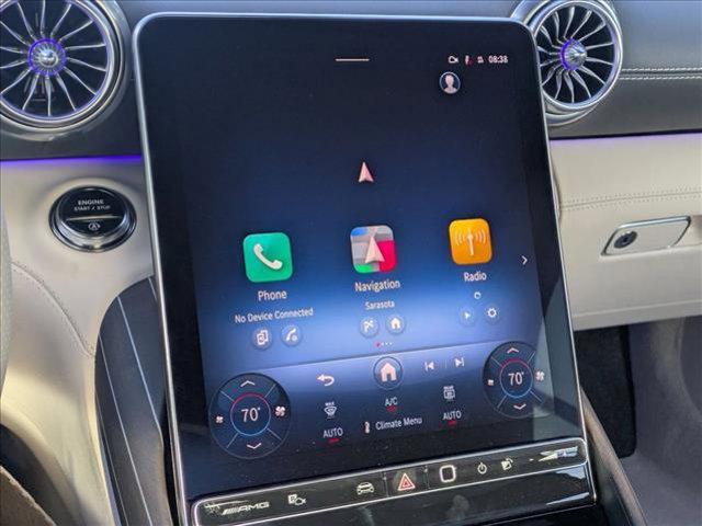 new 2026 Mercedes-Benz AMG SL 55 car, priced at $159,930