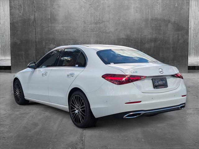 new 2025 Mercedes-Benz C-Class car, priced at $50,275