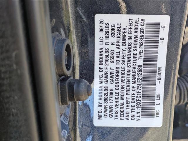 used 2020 Honda Civic car, priced at $22,498