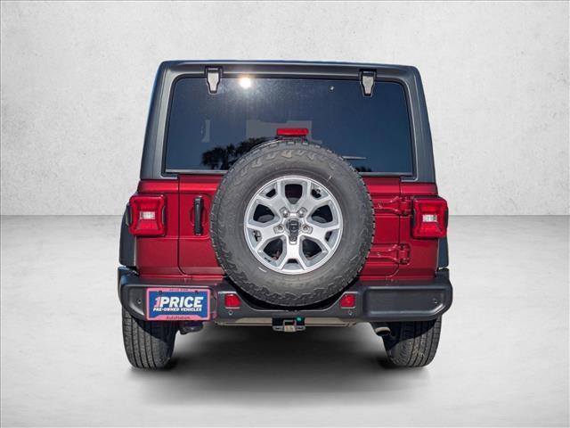 used 2021 Jeep Wrangler Unlimited car, priced at $28,772