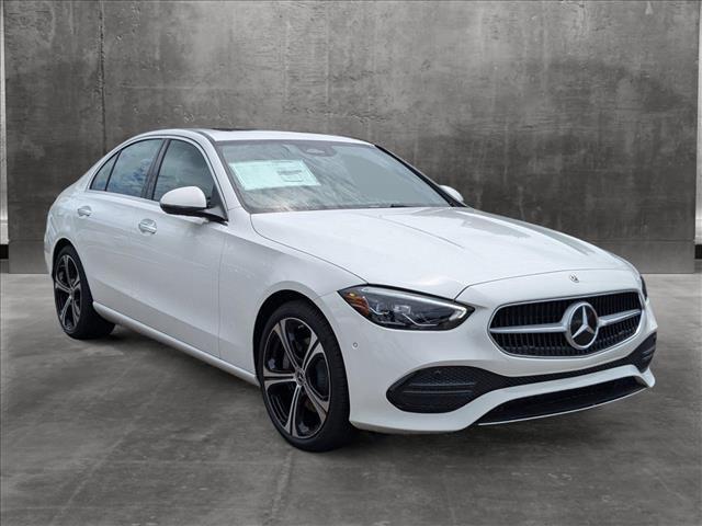 new 2024 Mercedes-Benz C-Class car, priced at $49,345