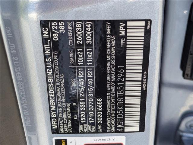 new 2026 Mercedes-Benz GLE 450 car, priced at $96,630