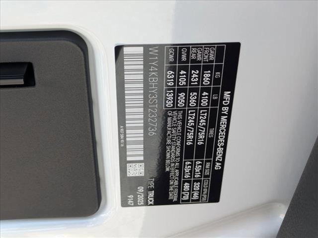 new 2025 Mercedes-Benz Sprinter 2500 car, priced at $53,090