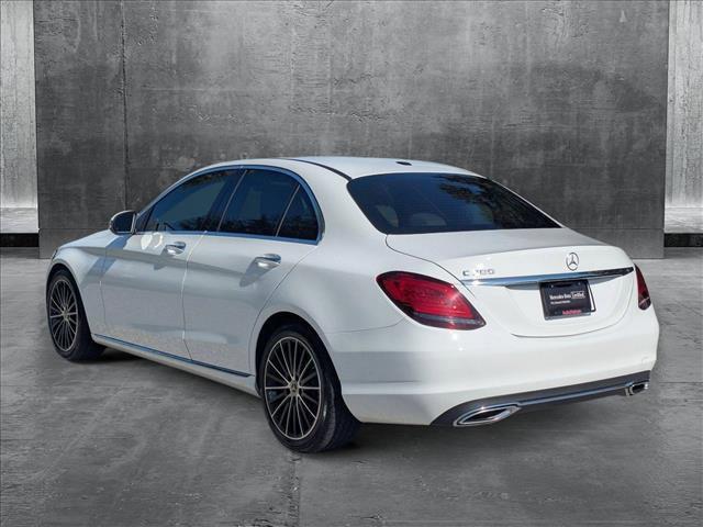 used 2021 Mercedes-Benz C-Class car, priced at $26,950