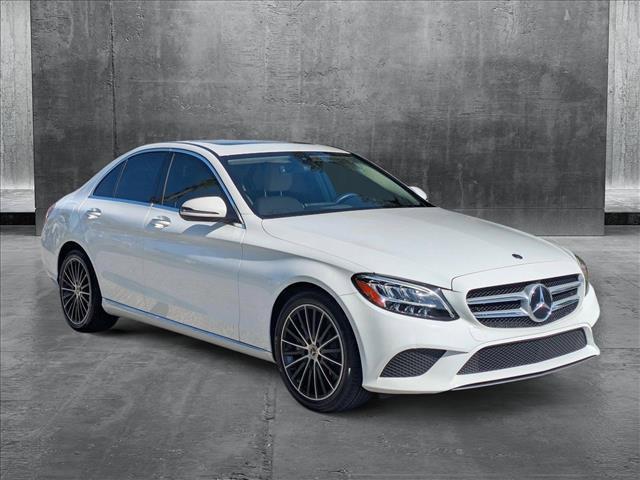 used 2021 Mercedes-Benz C-Class car, priced at $26,950