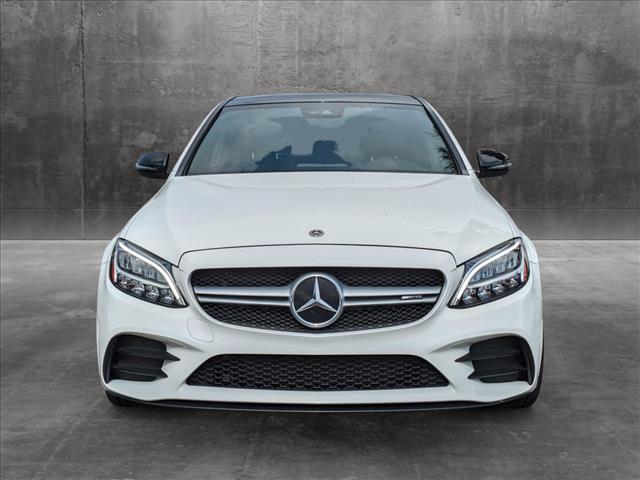 used 2020 Mercedes-Benz AMG C 43 car, priced at $37,998