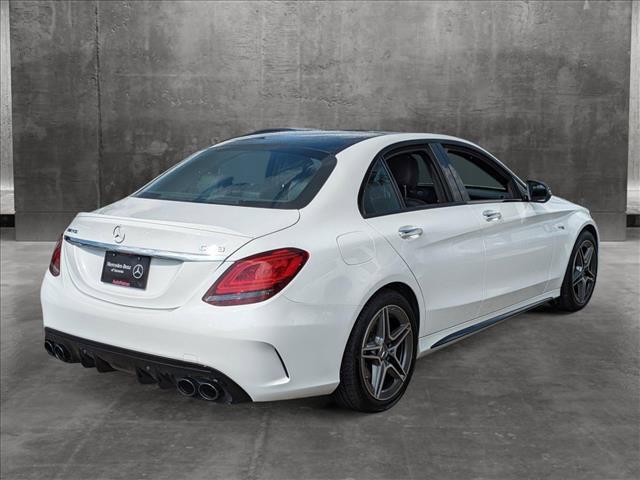 used 2020 Mercedes-Benz AMG C 43 car, priced at $37,998