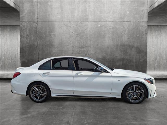 used 2020 Mercedes-Benz AMG C 43 car, priced at $37,998