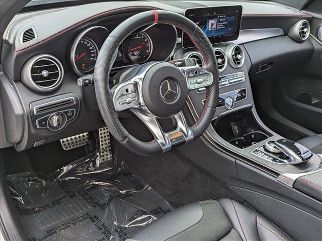 used 2020 Mercedes-Benz AMG C 43 car, priced at $37,998