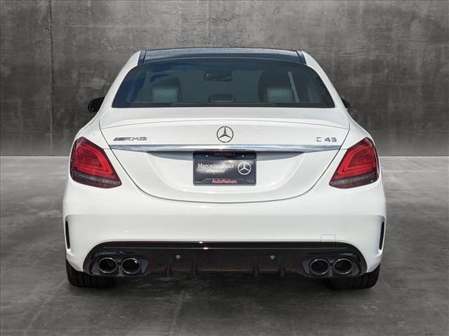 used 2020 Mercedes-Benz AMG C 43 car, priced at $37,998