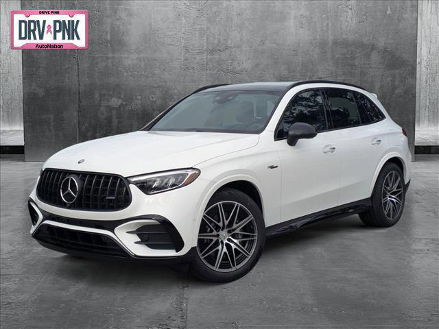 new 2025 Mercedes-Benz AMG GLC 63 car, priced at $90,560