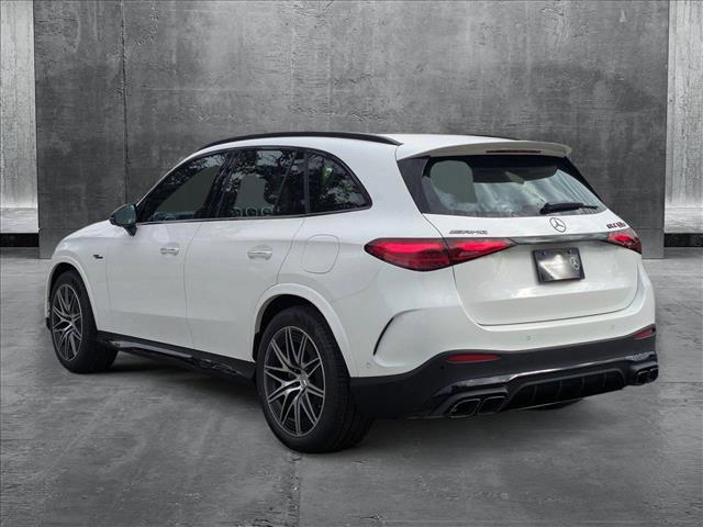 new 2025 Mercedes-Benz AMG GLC 63 car, priced at $90,560