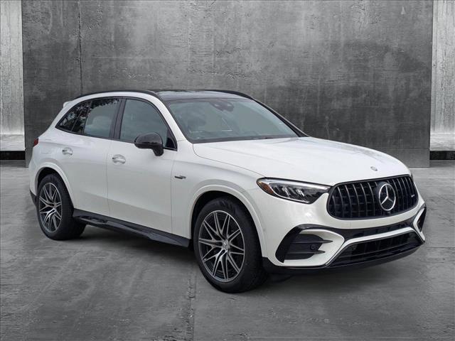 new 2025 Mercedes-Benz AMG GLC 63 car, priced at $90,560