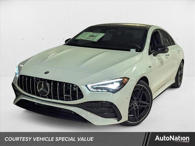 new 2025 Mercedes-Benz AMG CLA 35 car, priced at $59,295