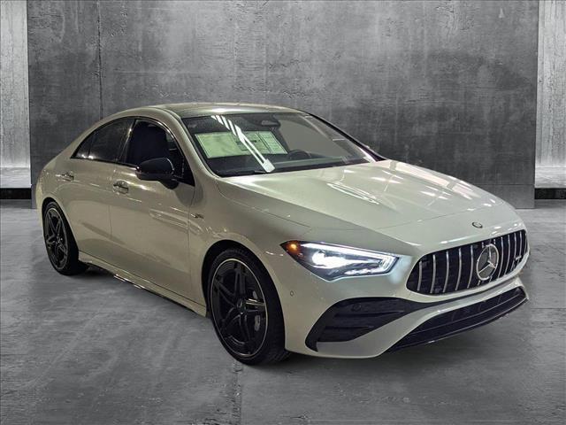 new 2025 Mercedes-Benz AMG CLA 35 car, priced at $59,295