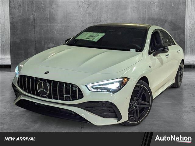 new 2025 Mercedes-Benz AMG CLA 35 car, priced at $59,295