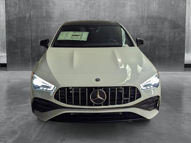 new 2025 Mercedes-Benz AMG CLA 35 car, priced at $59,295