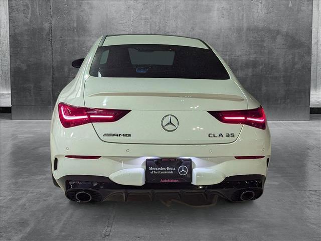 new 2025 Mercedes-Benz AMG CLA 35 car, priced at $59,295