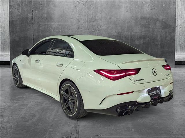 new 2025 Mercedes-Benz AMG CLA 35 car, priced at $59,295