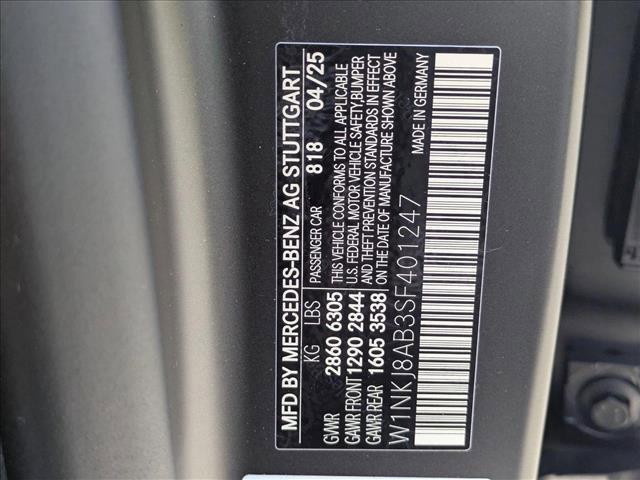 new 2025 Mercedes-Benz AMG GLC 63 car, priced at $108,205