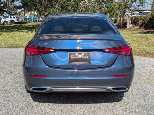 used 2024 Mercedes-Benz C-Class car, priced at $50,360