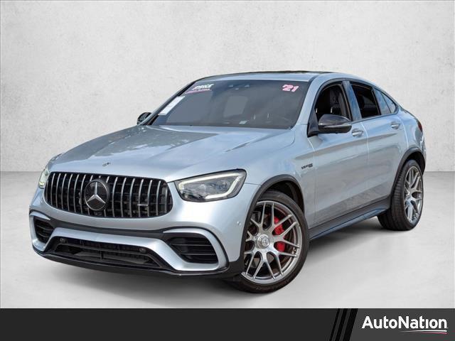 used 2021 Mercedes-Benz AMG GLC 63 car, priced at $59,786