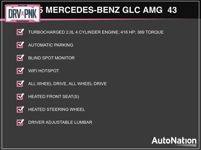 new 2025 Mercedes-Benz AMG GLC 43 car, priced at $72,585