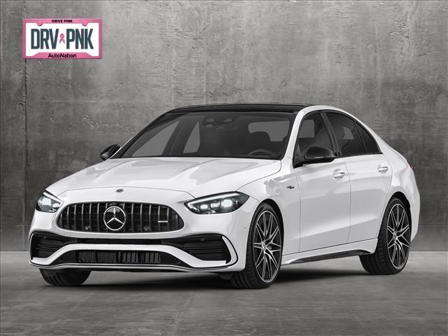 new 2024 Mercedes-Benz AMG C 43 car, priced at $70,890