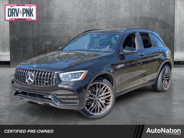 used 2021 Mercedes-Benz AMG GLC 43 car, priced at $43,946